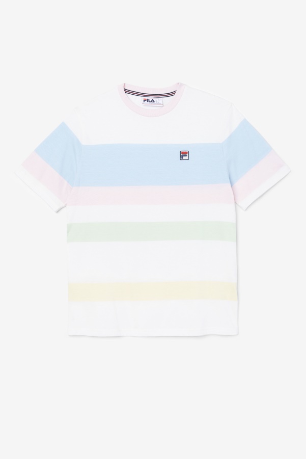 Fila Marshmallow/Blue/Pink/Tender Slitter Crew