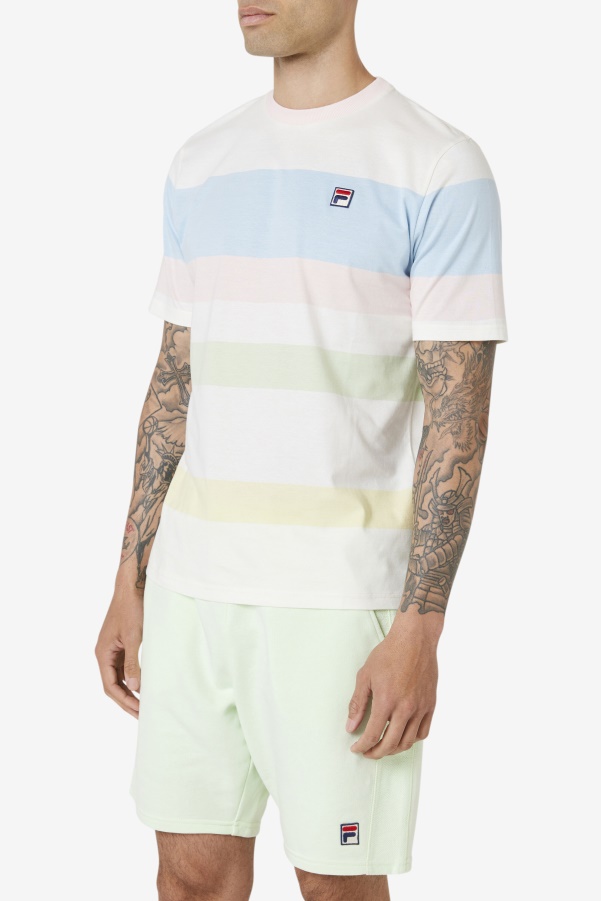 Fila Marshmallow/Blue/Pink/Tender Slitter Crew