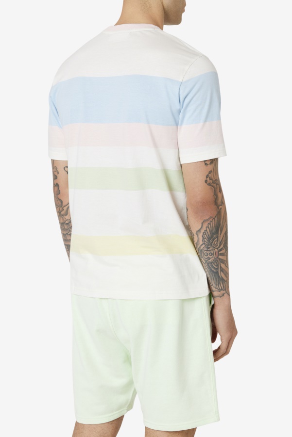 Fila Marshmallow/Blue/Pink/Tender Slitter Crew