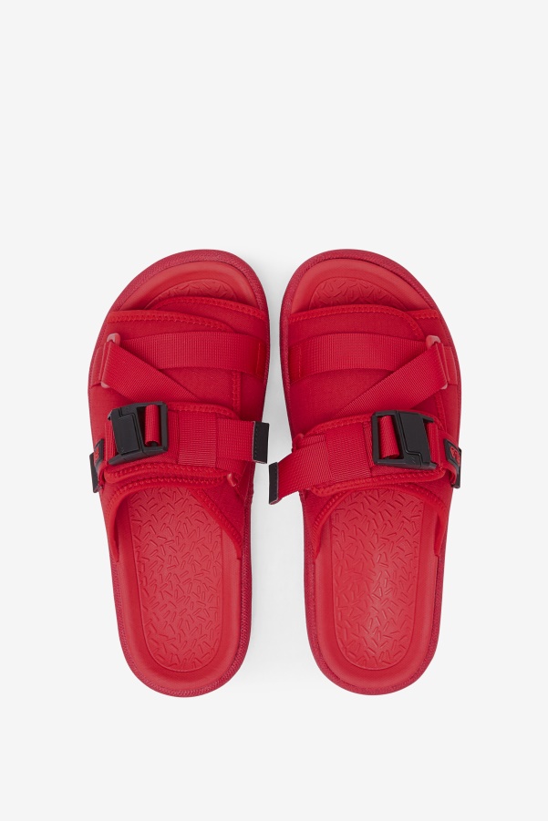 Men's Atlas Slide Fila Red/Black