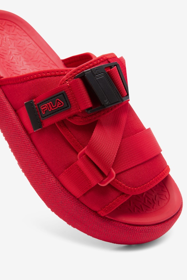 Men's Atlas Slide Fila Red/Black