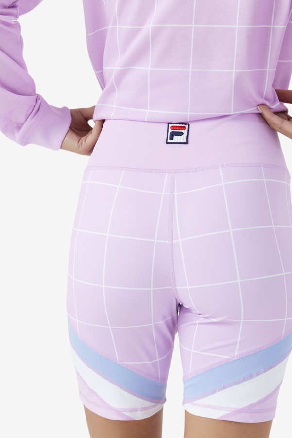 Fila Orchid/Blue/White Yareli Bike Short