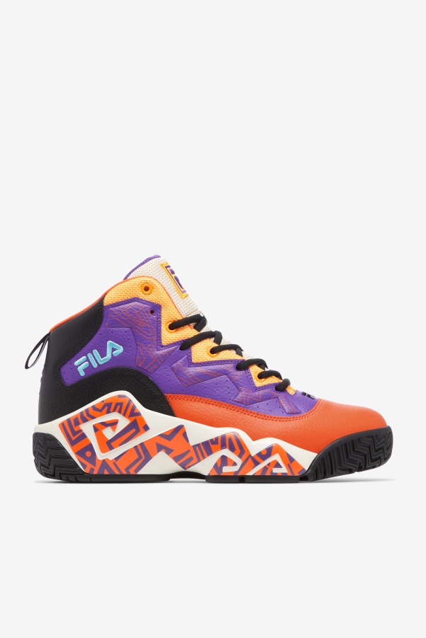 Fila Orange/Purple/Red Orange Men's MB