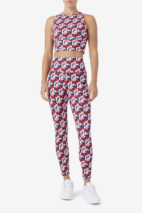 Fila Karteras 7/8 Tight Red/Navy/White