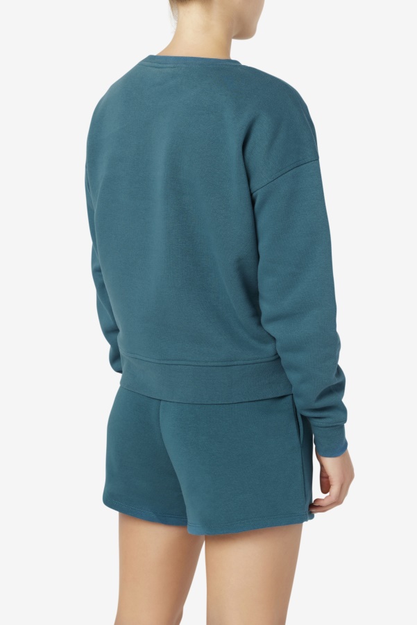 Blue Coral Fila Stina Crew