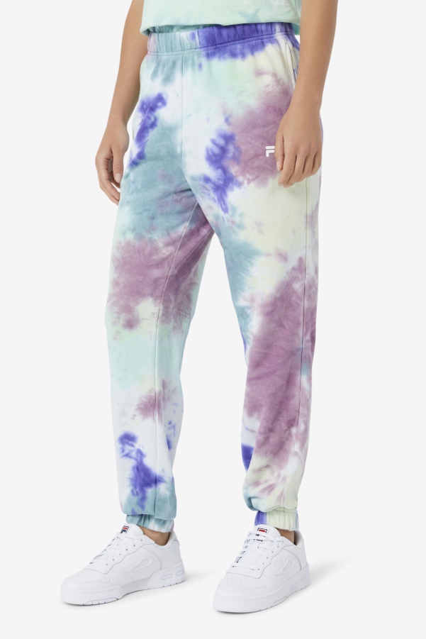 Raleigh Tie Dye Jogger Fila Aruba Blue Tie Dye