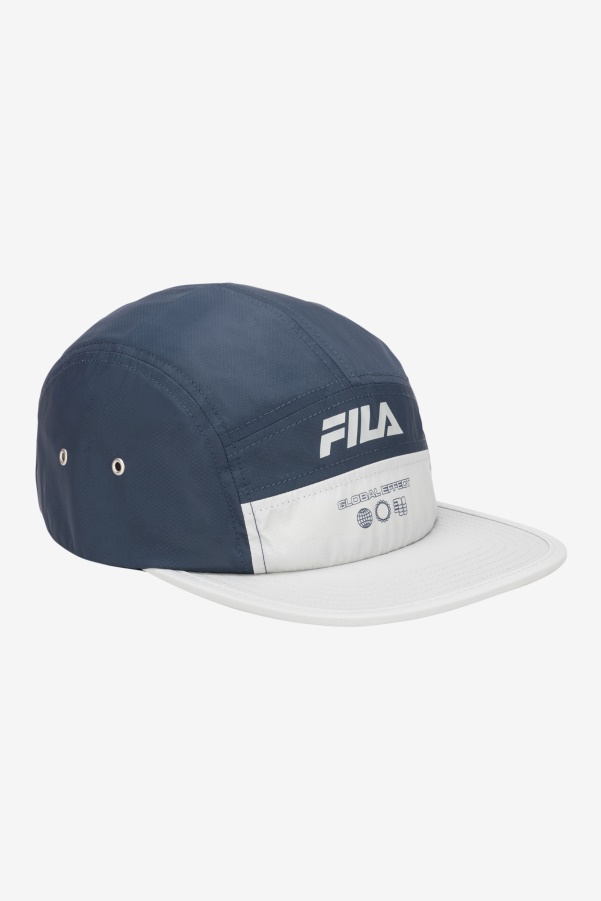 Fila Navy/Stone 5 Panel Camper Hat