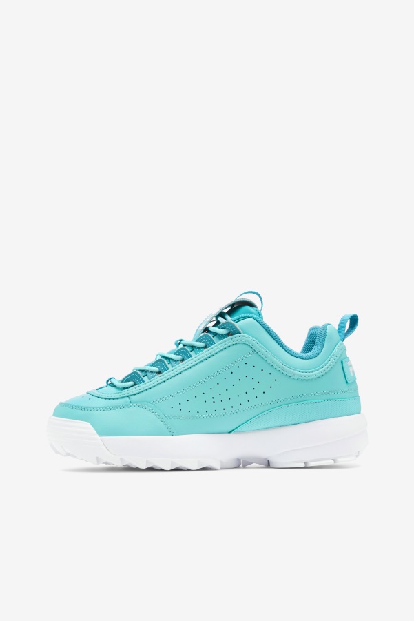 Blue/Turquoise Tonic/White Women's Disruptor 2 Premium Fila