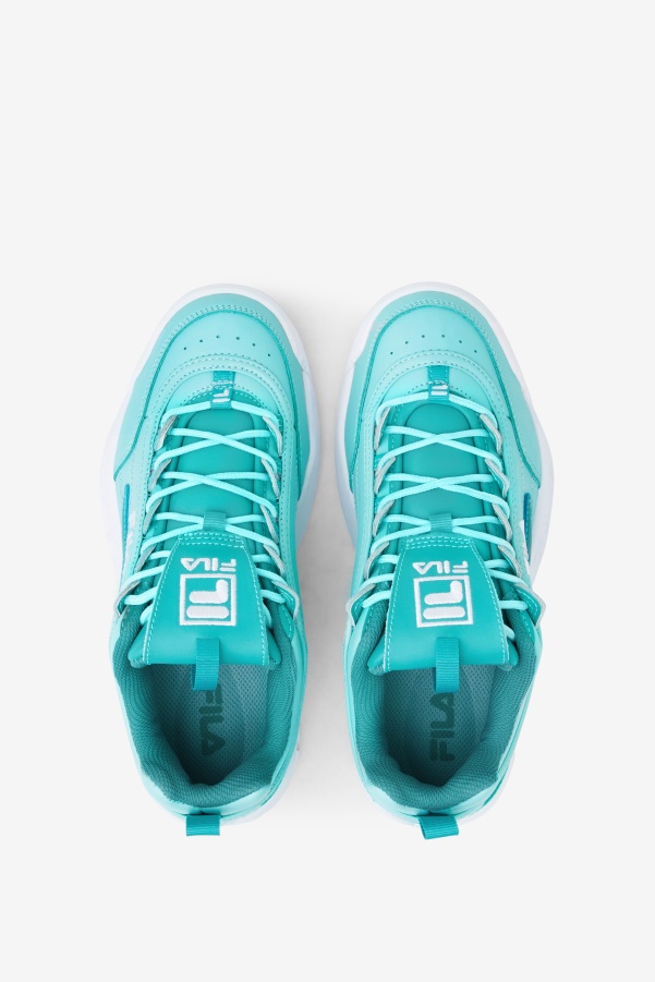 Blue/Turquoise Tonic/White Women's Disruptor 2 Premium Fila