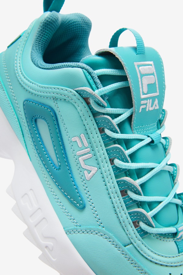Blue/Turquoise Tonic/White Women's Disruptor 2 Premium Fila
