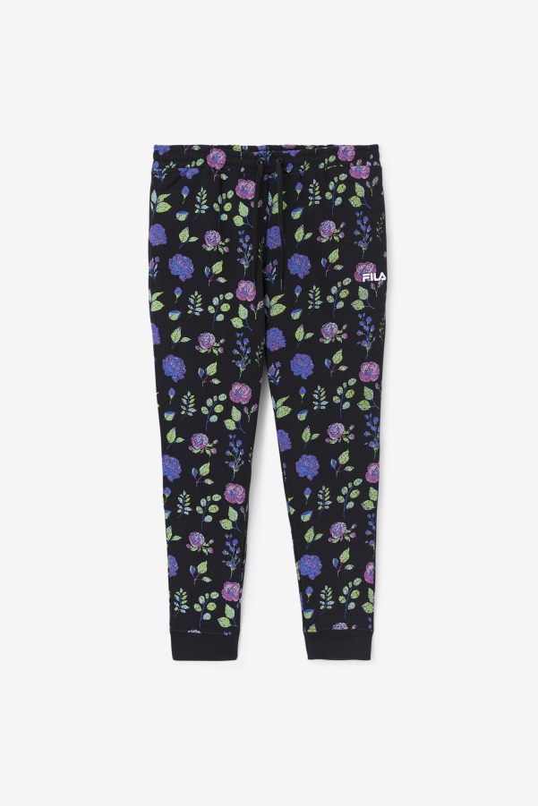 Fila Hemlock Jogger Black/Floral Print