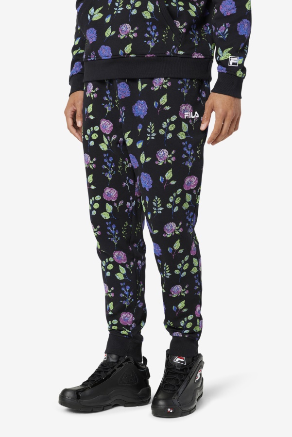 Fila Hemlock Jogger Black/Floral Print