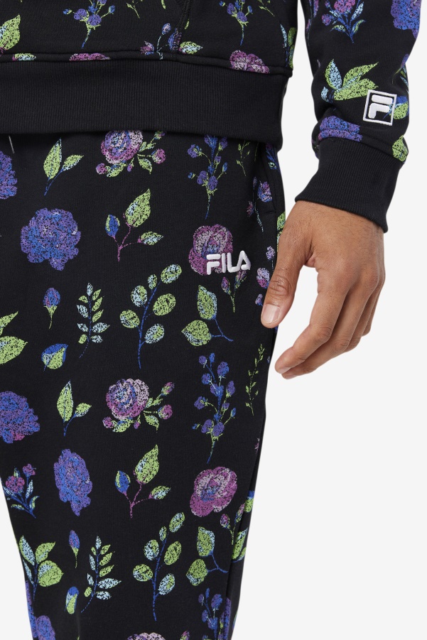 Fila Hemlock Jogger Black/Floral Print