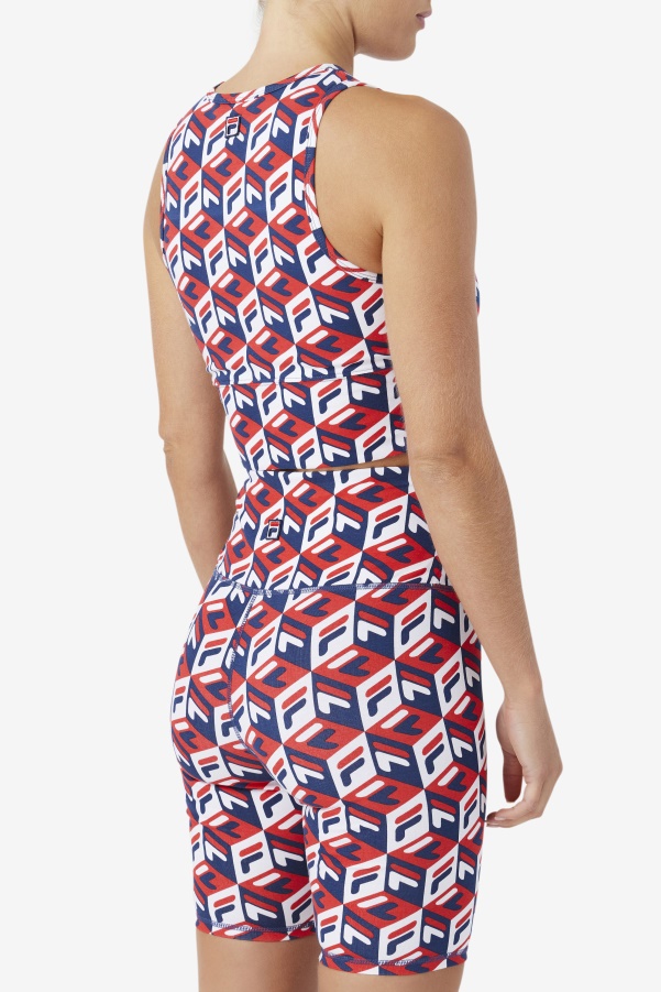 Fila Emmaline Tank Red/Navy/White