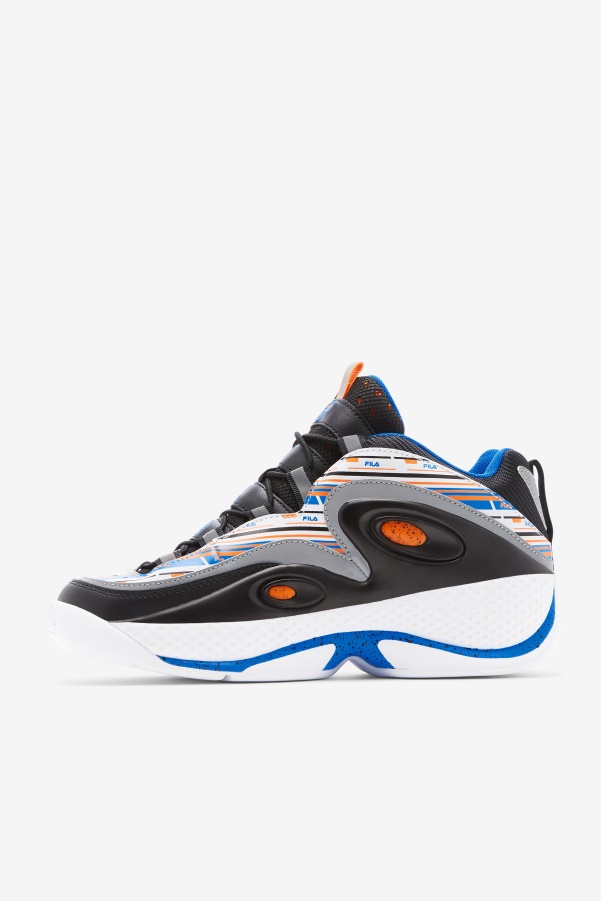 Fila White/Orange/Blue Men's Grant Hill 3