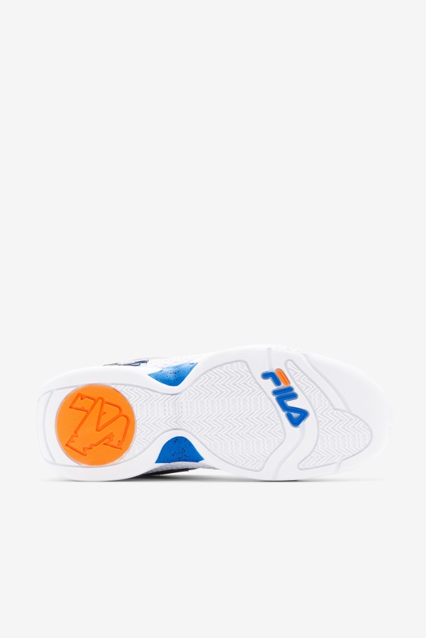 Fila White/Orange/Blue Men's Grant Hill 3