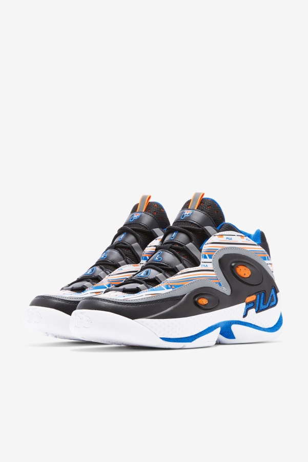 Fila White/Orange/Blue Men's Grant Hill 3