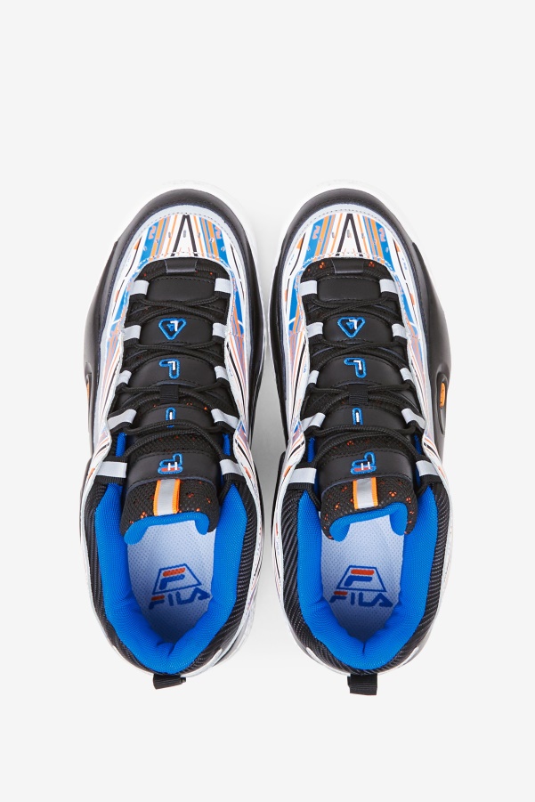 Fila White/Orange/Blue Men's Grant Hill 3