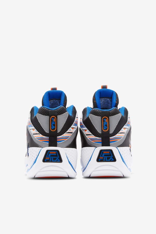 Fila White/Orange/Blue Men's Grant Hill 3