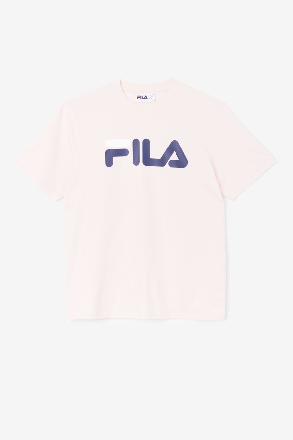 Men's Eagle Tee Pink/Navy/White Fila