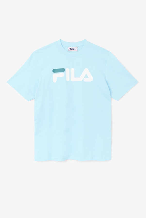 Petit Four/White/Bayou Men's Eagle Tee Fila