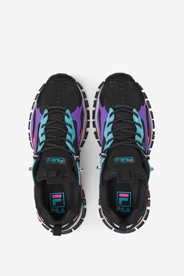 Black/Ceramic/White Fila Men's Ray Tracer TR 2