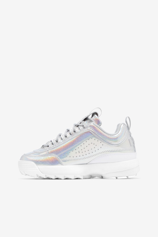 Women's Disruptor 2 Premium Iridescent Fila Iridescent