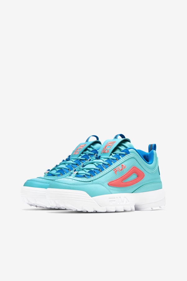Big Kids' Disruptor 2 Premium Blue/Atomic Blue/Tea Rose Fila