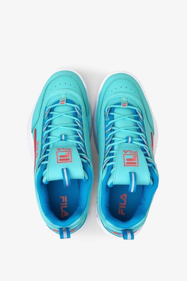 Big Kids' Disruptor 2 Premium Blue/Atomic Blue/Tea Rose Fila