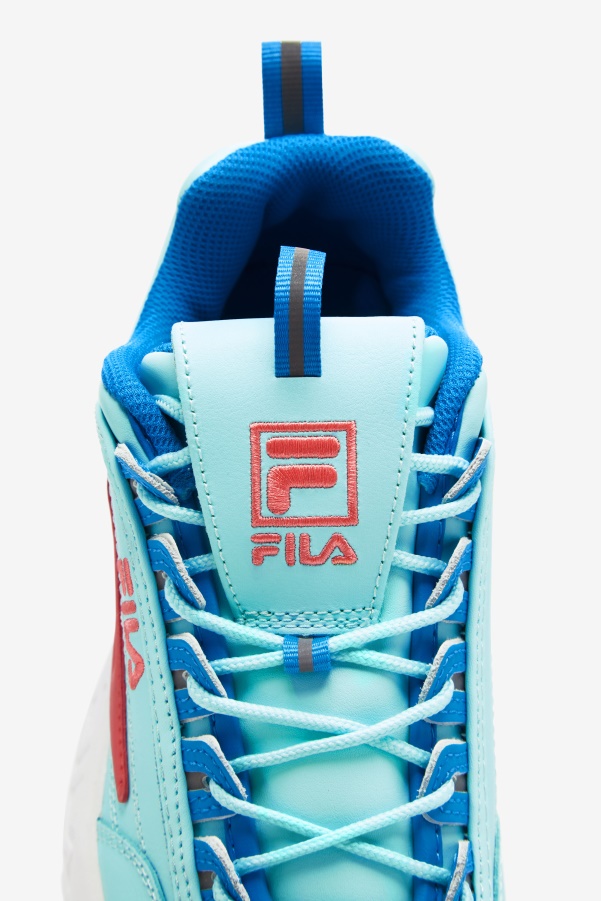Big Kids' Disruptor 2 Premium Blue/Atomic Blue/Tea Rose Fila