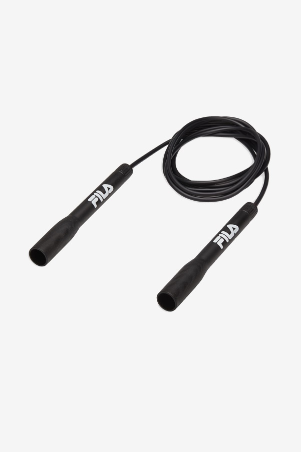 Classic Speed Rope in Black Black Fila