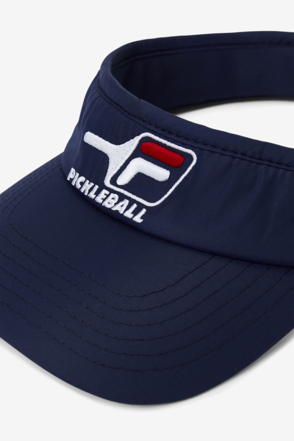 Fila Navy/Red Pickleball Visor