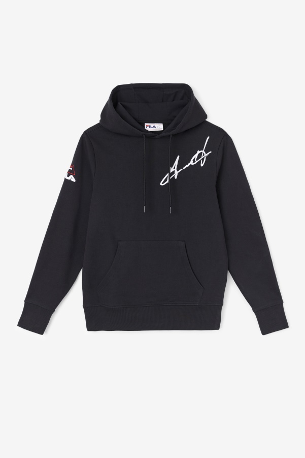 Grant Hill Lazarus Hoodie Black Fila