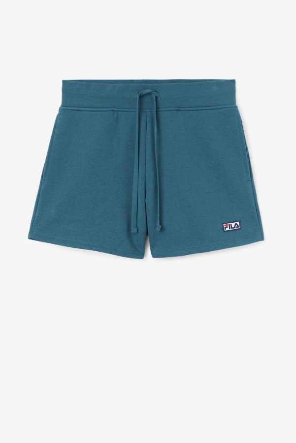 Diara High Rise Short Blue Coral Fila