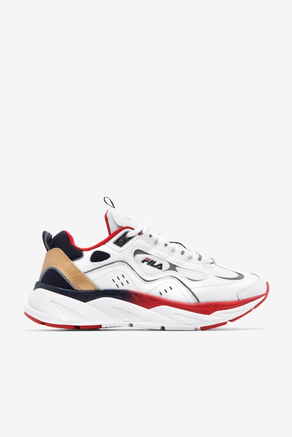 White/Blue/Red Fila Men's Trigate