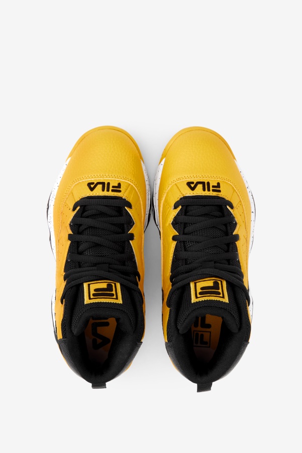 Lemon/Black/White Little Kids' Mb Fila