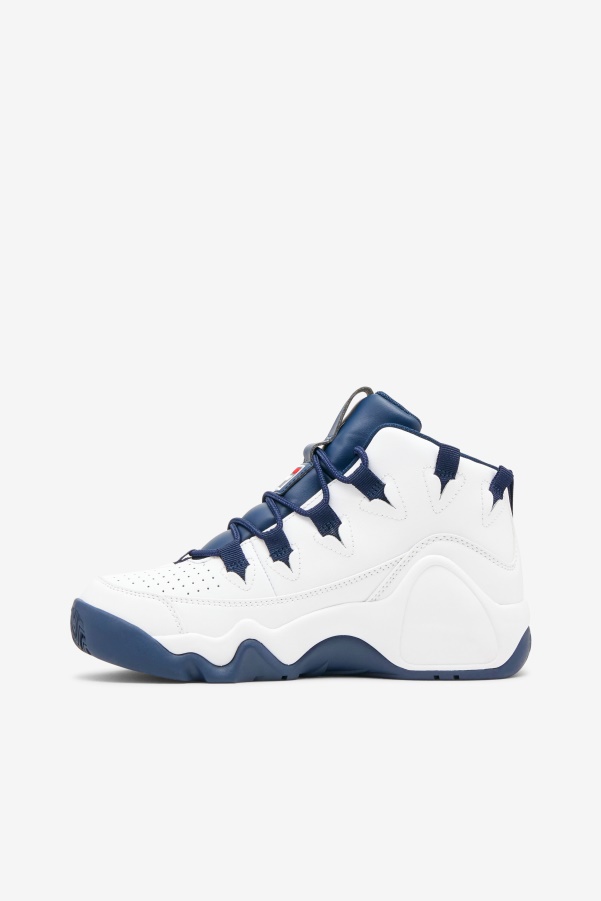 White/Navy/Red Women's Grant Hill 1 Fila