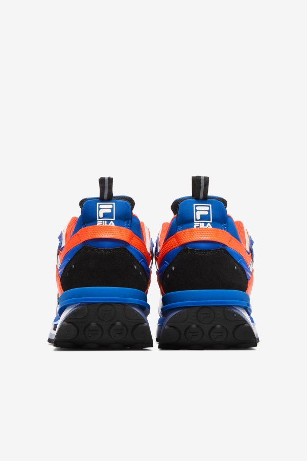 White/Black/Blue Men's Sandenal Fila