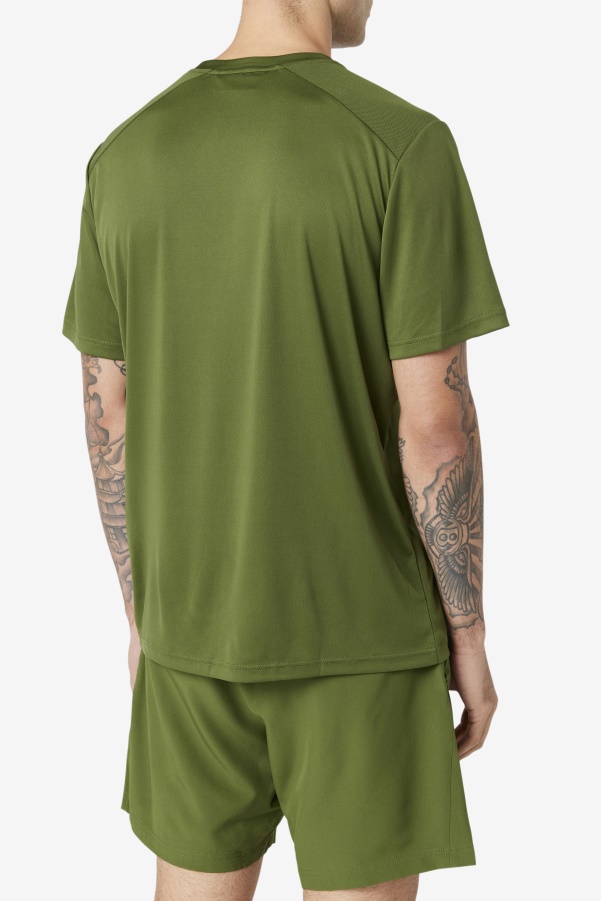 Chive/Black Fila Kaab Crew