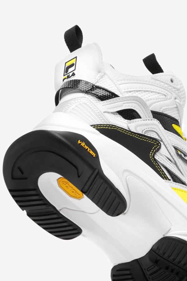 Fila Women's Hallasan Mid Premium White/Black/Lemon Tonic