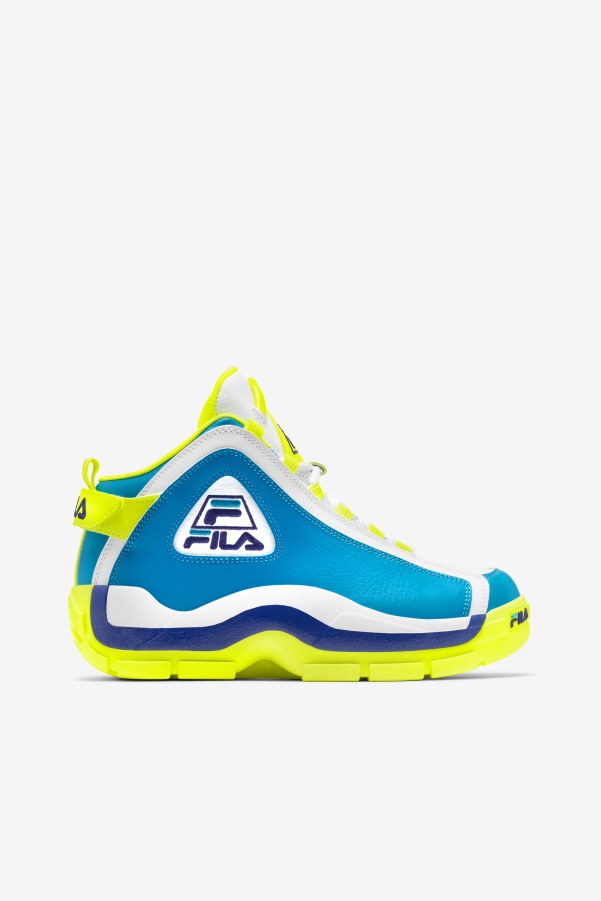 Atomic Blue/Yellow/White Women's Grant Hill 2 Fila