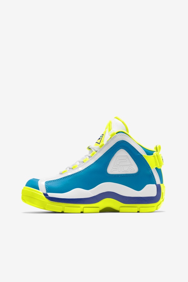 Atomic Blue/Yellow/White Women's Grant Hill 2 Fila