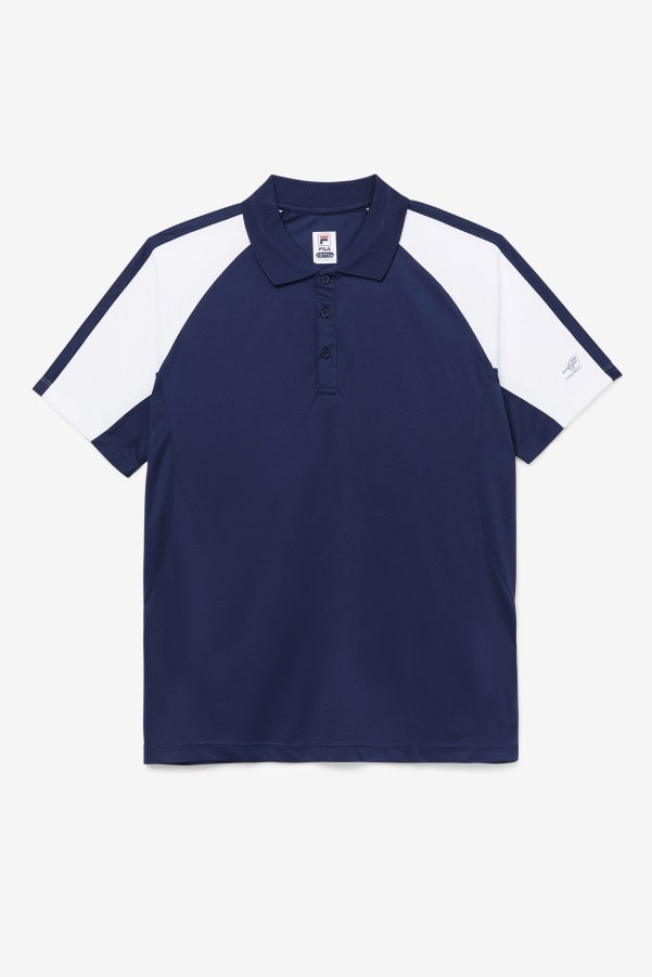 Pickleball Polo Navy/White Fila