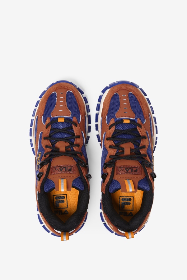 Fila Women's Ray Tracer Tr 2 Bombay Brown/Blue/Ecru