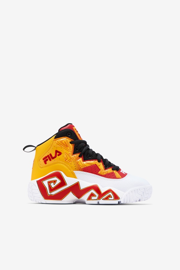Little Kids' Mb Fila White/Gold/Red