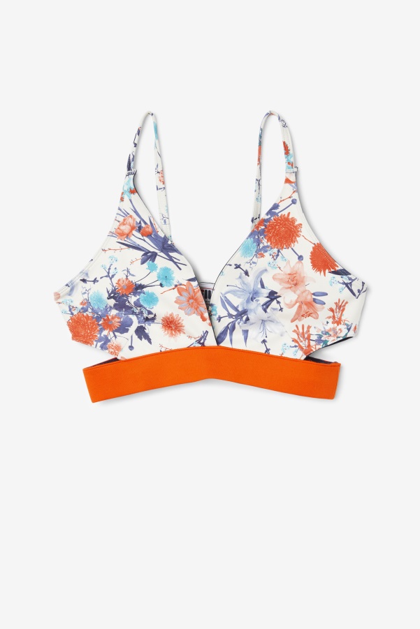 Charlee Bra Top Orange.Com Fila