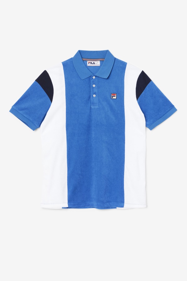 Astro Terry Polo Fila Strong Blue/White/Navy