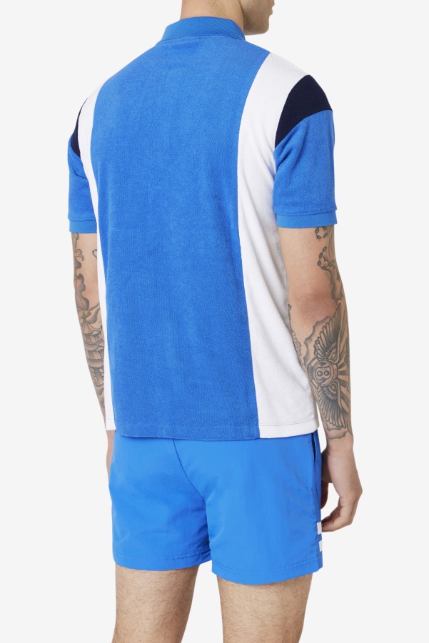 Astro Terry Polo Fila Strong Blue/White/Navy