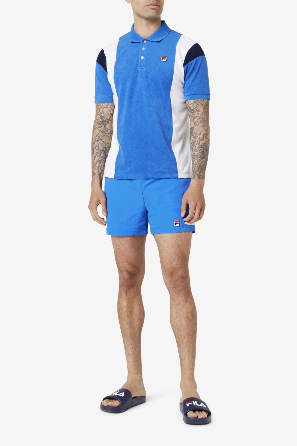 Astro Terry Polo Fila Strong Blue/White/Navy