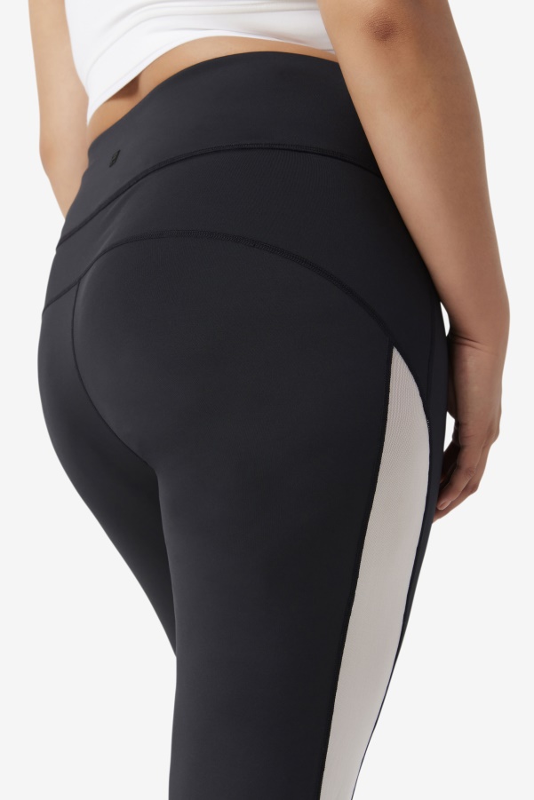 Forza Contrast 7/8 Leggings Fila Black/White